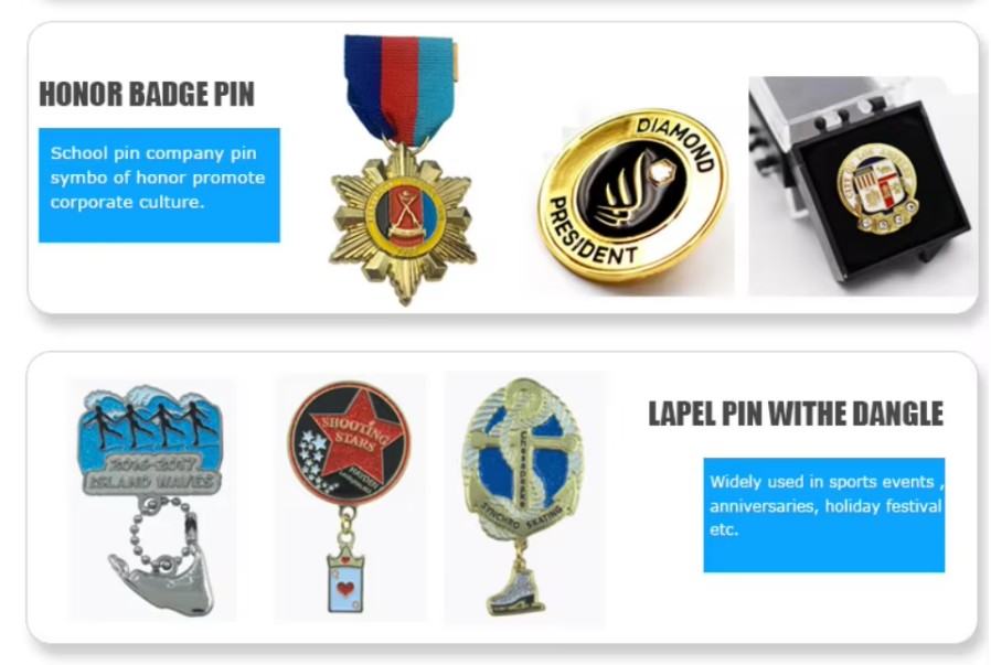 Custom Pin Maker Logo Manufacturer Medical Button Hard Badge Anime Brooch Hijab Metal Lapel Enamel Pins for Hats