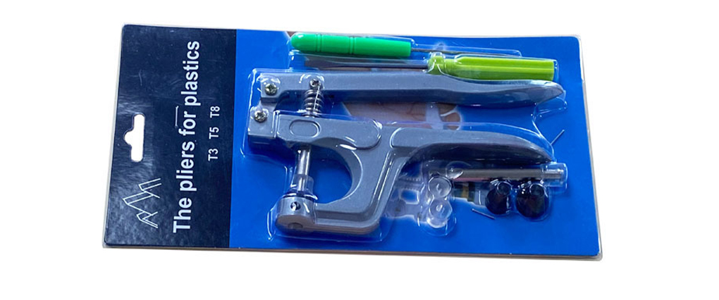 360 Sets T5 Plastic Snap Button with Snaps Pliers Tool Kit