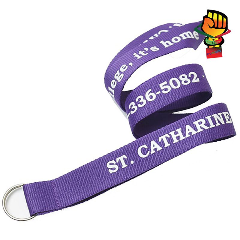 Premium Polyester Silkscreen Lanyard