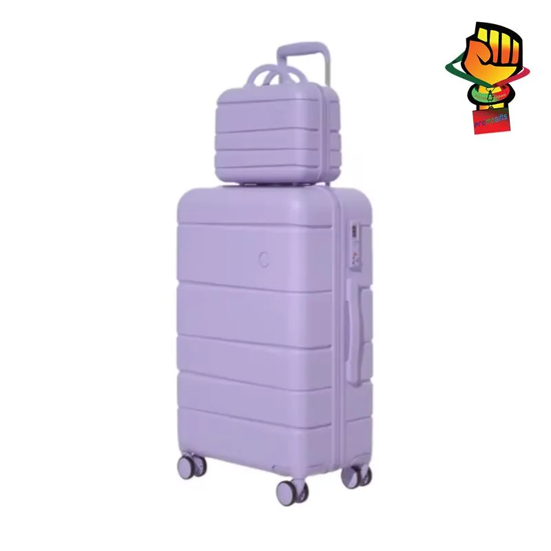 Modern Luxury ABS+PC Material Waterproof Light Weight Luggage Silent Universal Wheels Travel Mother Child Suitcase