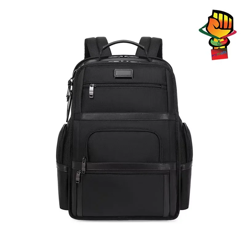 Fashionable Luxury Business Commuting Oxford Backpack USB Large Capacity Laptop Bag Nylon Zipper Closure Unisex Travel Bag