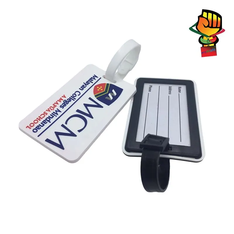 New Design Low Price Red Blue Brown Professional Luggage Tag Custom Colors Pattern Gift Travel Luggage Tag