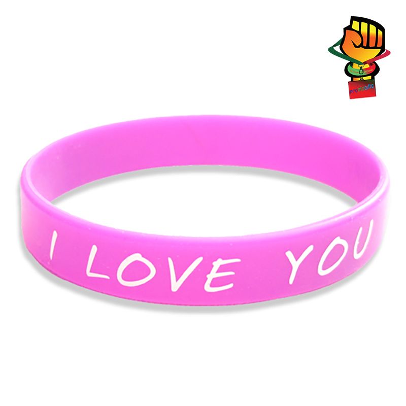 Silicone Wristband Wrist Strap Factory Customized Engraved Colored Embossed Wristband Sports Rubber Printed Wristband