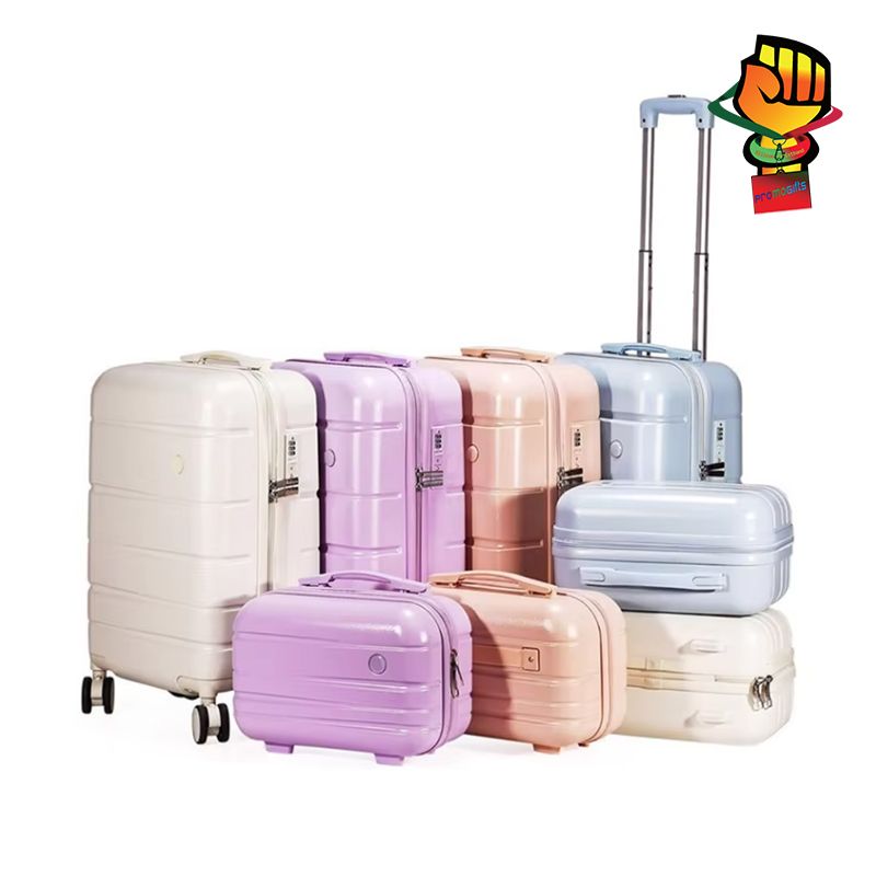Modern Luxury ABS PC Material Waterproof Light Weight Luggage Silent Universal Wheels Travel Mother Child Suitcase