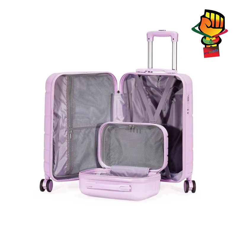 Modern Luxury ABS PC Material Waterproof Light Weight Luggage Silent Universal Wheels Travel Mother Child Suitcase