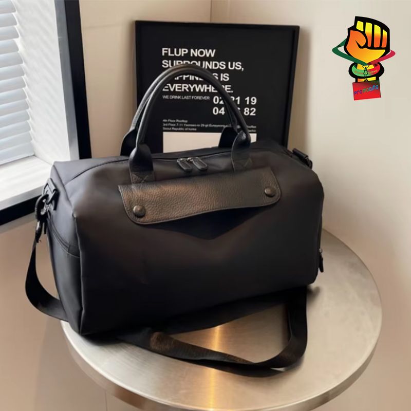 Large Capacity Dry Wet Separation Fitness Bag Waterproof Oxford Cloth Zipper Closure Portable Travel Bag